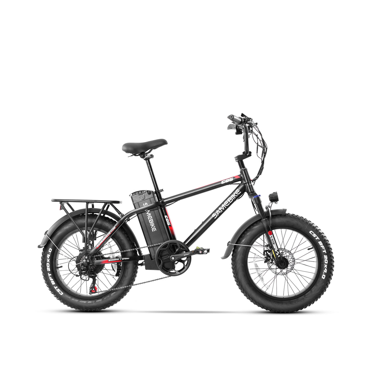 Samebike XWC05, Black Red
