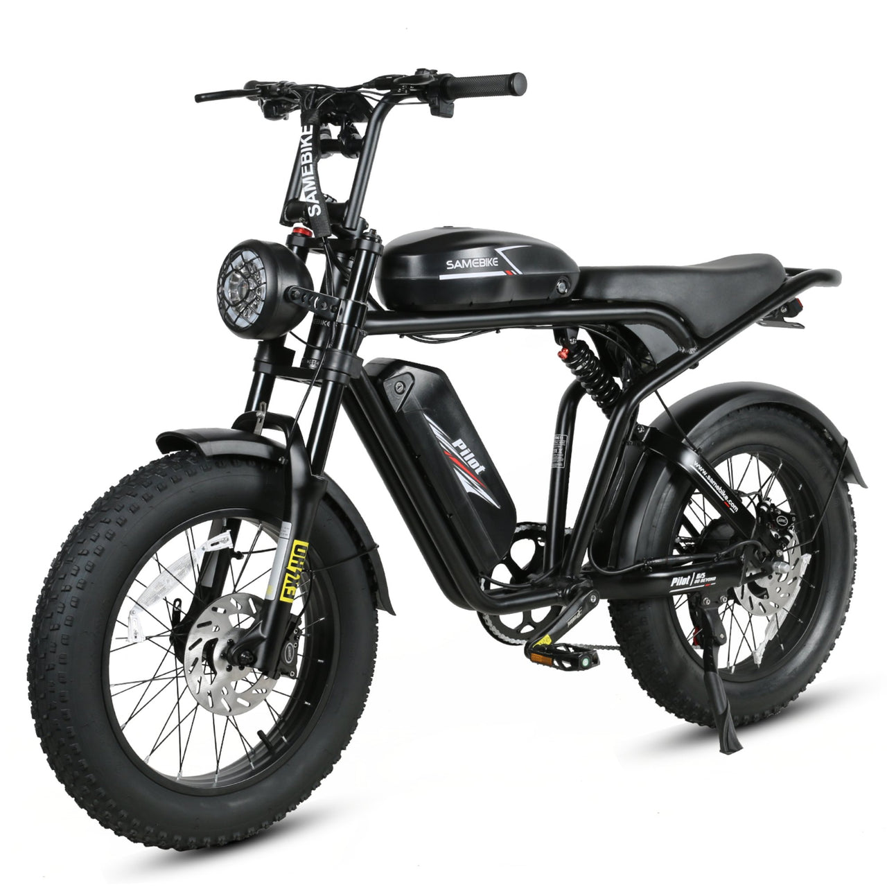 Samebike Pilot M20 EX Electric Dirt Bike, Black