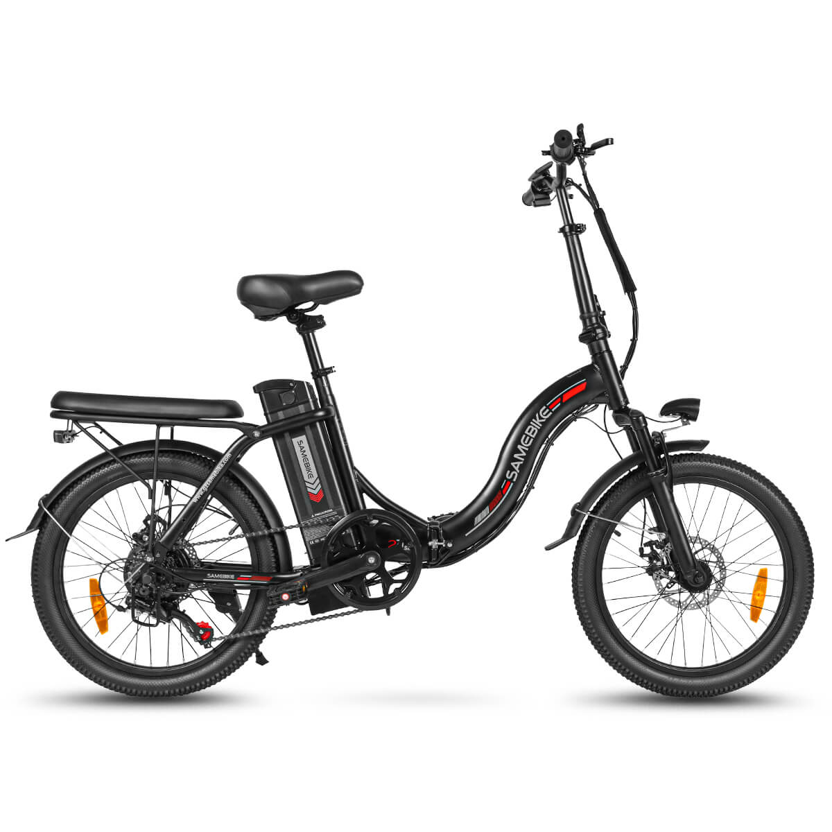 SAMEBIKE 20 Bicicletta Elettrica Pieghevole Urbana 36V 12Ah Batteria Rimovibile E Bike Per Pendolari Per Adulti E-Bike