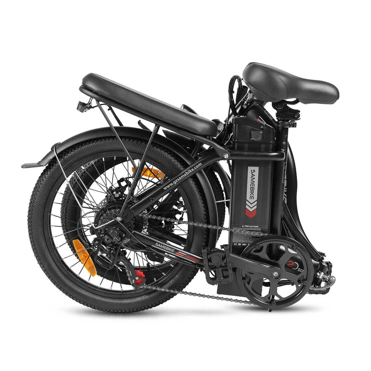 samebike 20 zoll elektrofahrrad Samebike CY20, Black