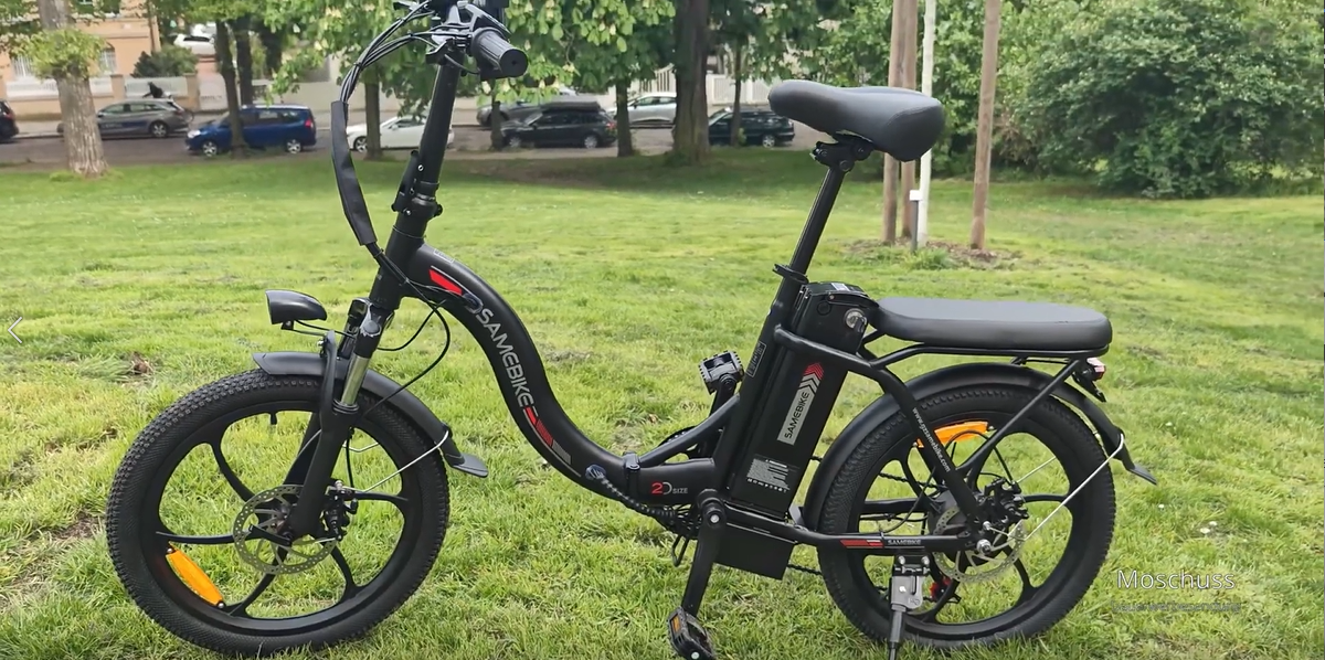 samebike 20 zoll elektrofahrrad Samebike CY20, Black