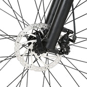 Mechanical disc brakes provide superior braking performance and durability,which guarantee a safety riding.