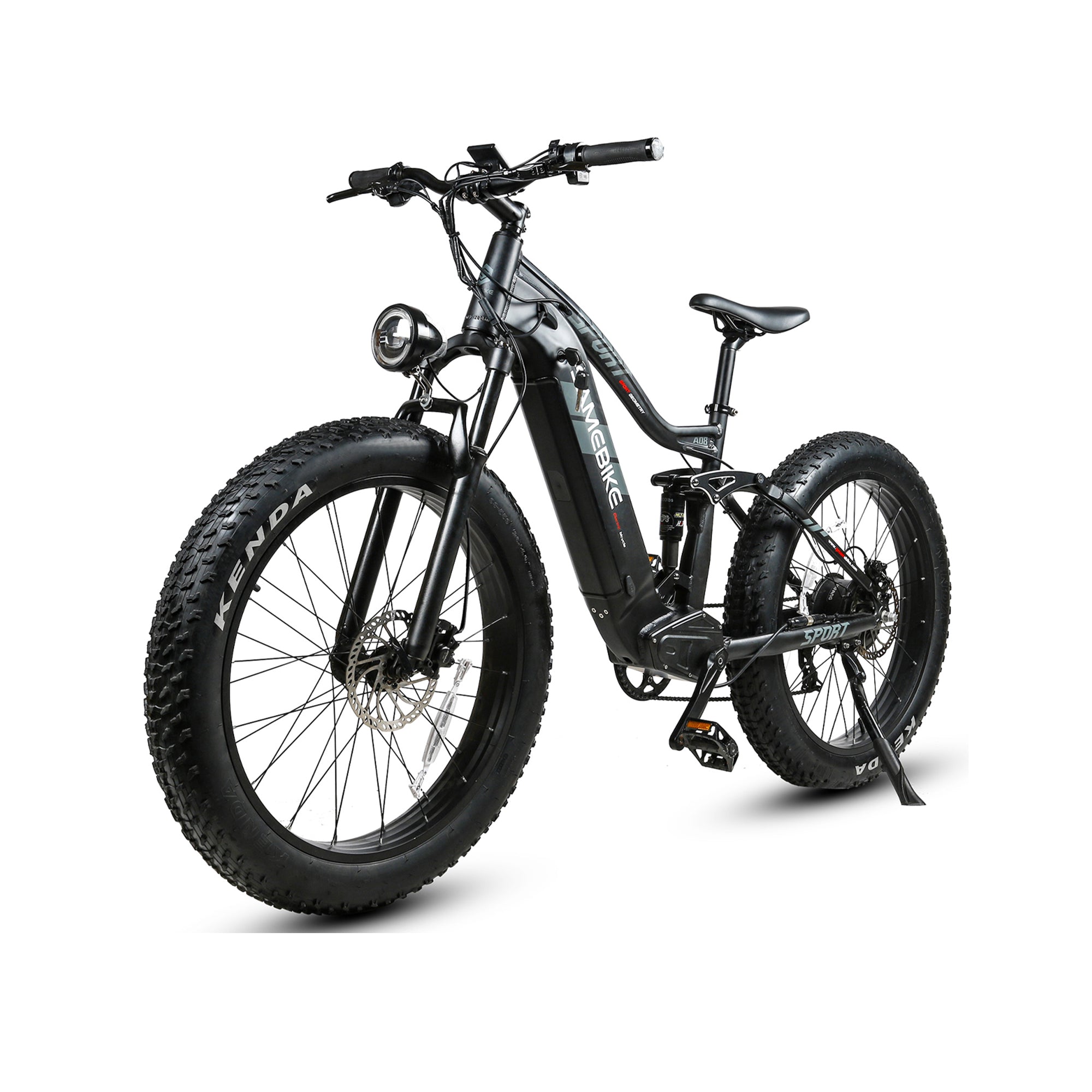 Samebike RS-A08 Mountain Electric Bike, Black