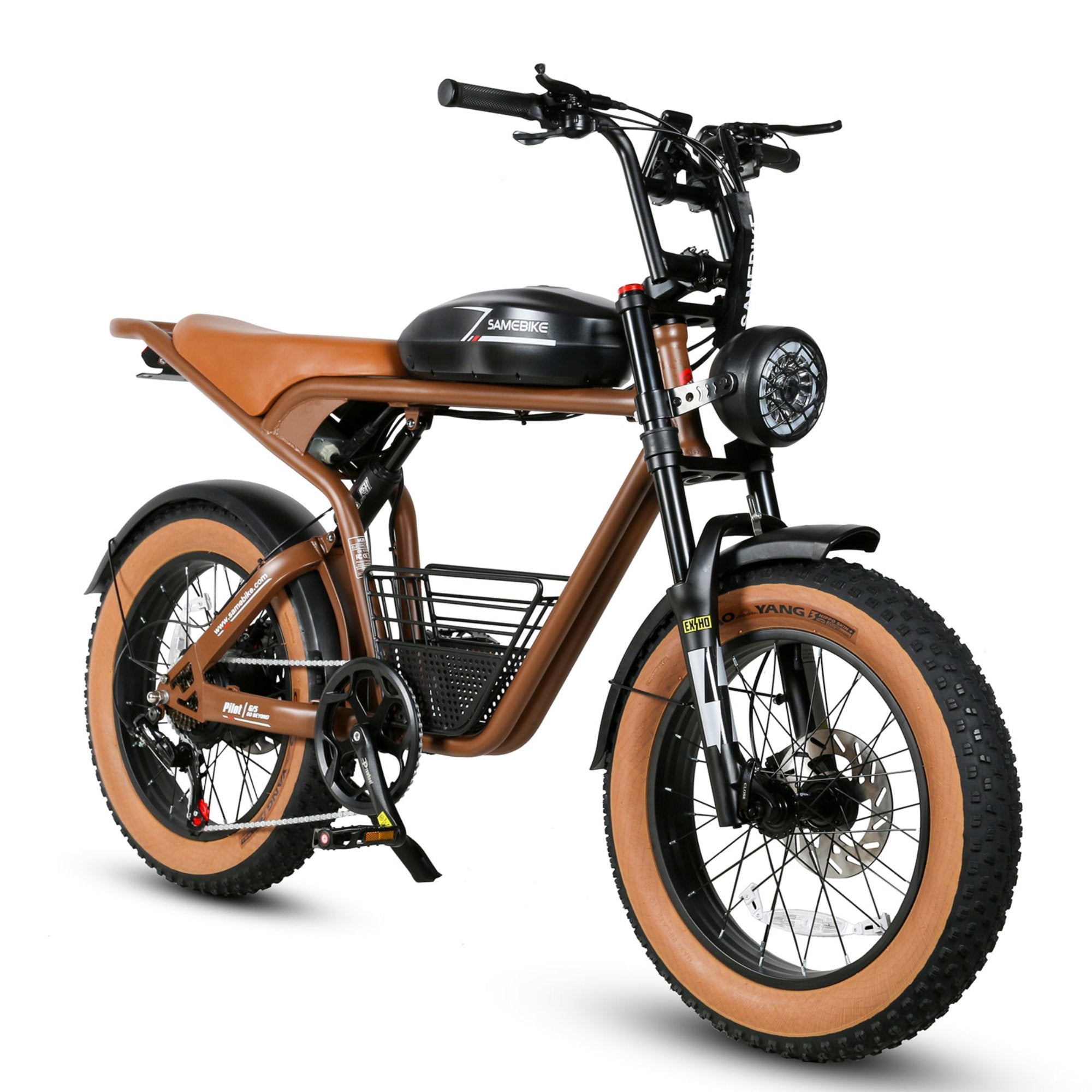 Samebike Pilot M20 SE Electric Dirt Bike Brown